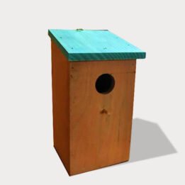 Wooden bird house,nest and cage size 12x 12x 23cm 06-0008 gmtpet.net