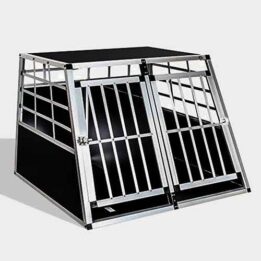 Aluminum Large Double Door Dog cage 65a 06-0773 gmtpet.net