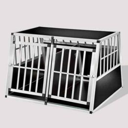 Large Double Door Dog cage With Separate board 06-0778 gmtpet.net