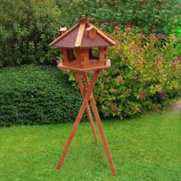 Wooden bird feeder Dia 57cm bird house 06-0979 gmtpet.net