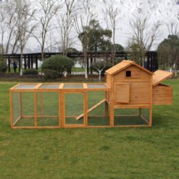 Chinese Mobile Chicken Coop Wooden Cages Large Hen Pet House gmtpet.net
