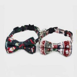 Dog Bow Tie Christmas: New Christmas Pet Collar 06-1301 gmtpet.net