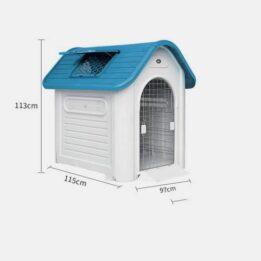 PP Material Portable Pet Dog Nest Cage Foldable Pets House Outdoor Dog House 06-1603 gmtpet.net
