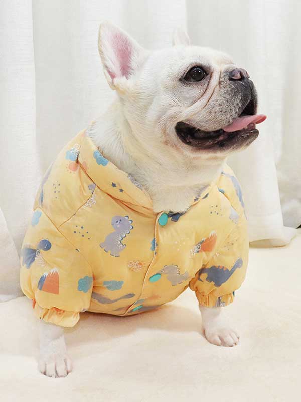 GMTPET French fighting cotton clothes French fighting winter clothes thickened a winter cute tiger fat dog short body bulldog clothes 107-222037 gmtpet.net