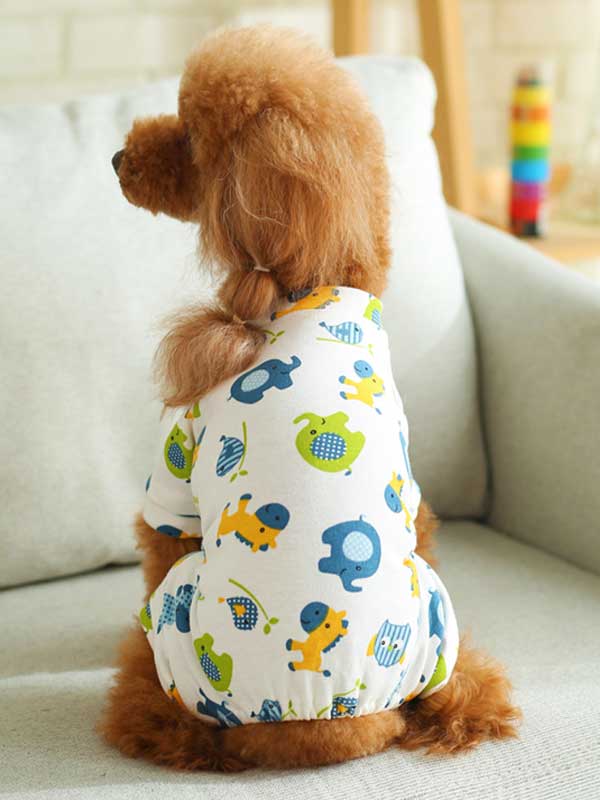 Nuevo cachorro perro Teddy ropa de cuatro patas ropa informal para mascotas 107-222047 gmtpet.net