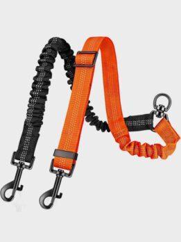 Manufacturers of direct sales of large dog telescopic elastic one support two anti-high quality dog leash 109-237011 gmtpet.net