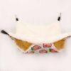 Factory OEM Squirrel pet rabbit nest hamster cage honey bag flying cotton nest sleeping bag double baby pet hanging hammock 106-043 - Image 5